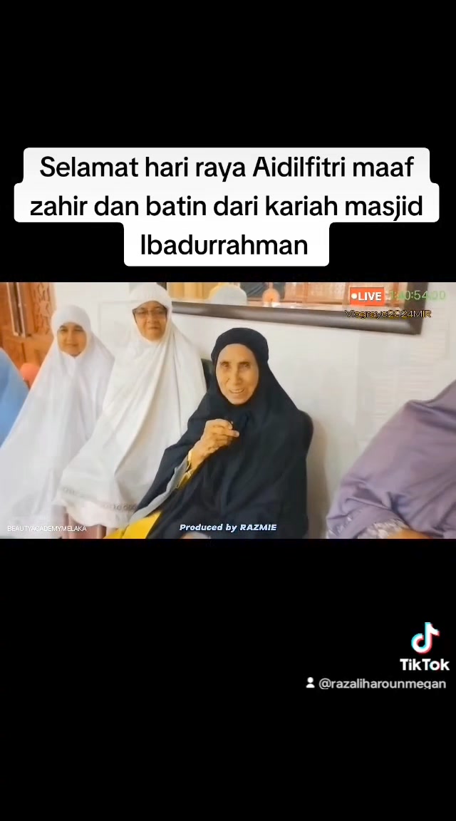 Selamat Hari Raya Aidilfitri Maaf Zahir Dan Batin 