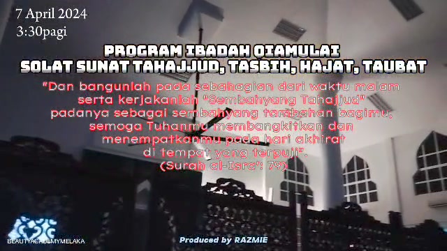 Program Kiamulail Bertempat Di Masjid Lbadurrahman Semuga Segalanya 