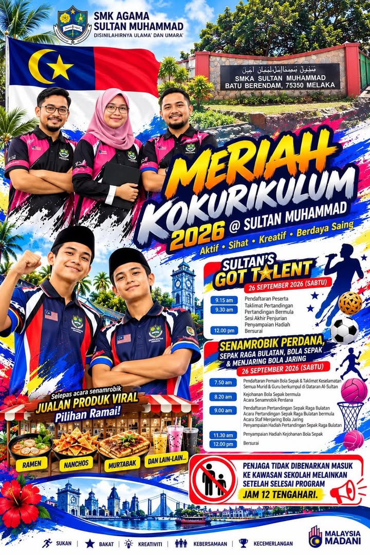 Hari Meriah Kokurikulum Smka Sultan Muhammad Tahun 2026 