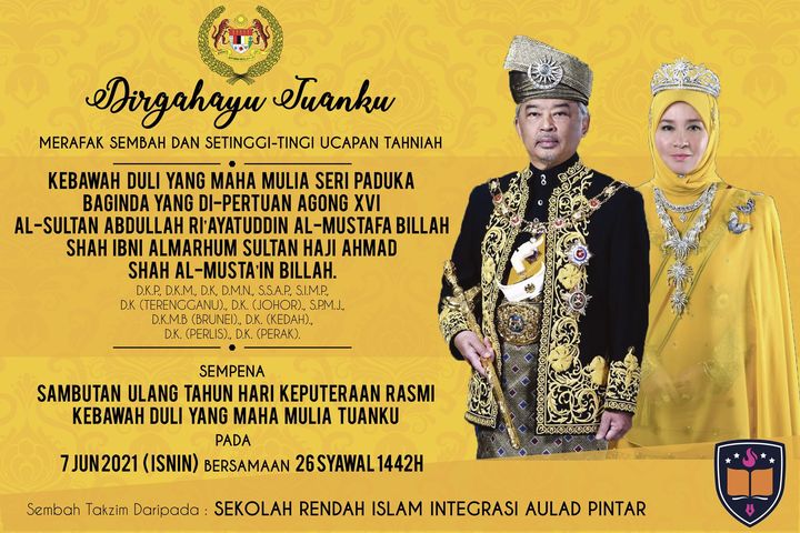 Merafak Sembah Dan Setinggi Tinggi Ucapan Tahniah Kebawah 