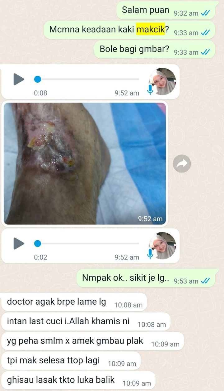 Di Klinik Pakar Tulang Melaka Kami Sentiasa Memantau 