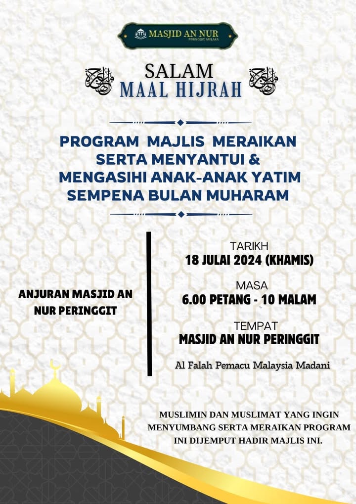 Program Majlis Meraikan Serta Menyantuni Mengasihi Anak Anak 