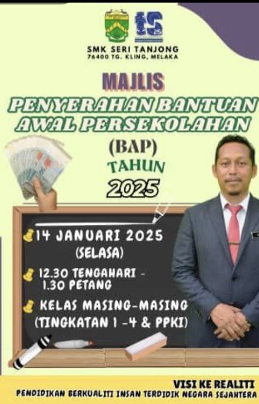 Majlis Penyerahan Bantuan Awal Persekolahan (bap) Tahun 2025 