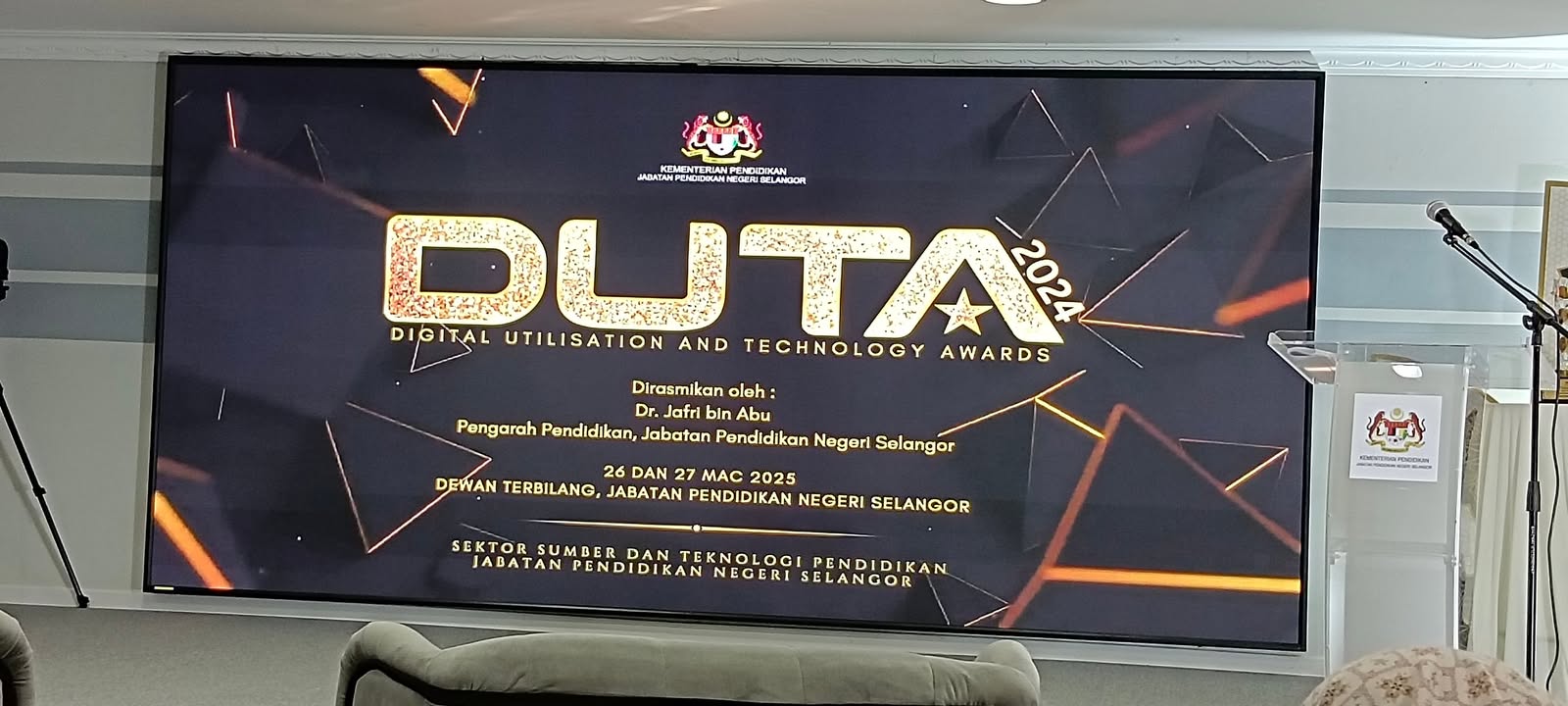 Majlis Anugerah Digital Utilisation And Technology Awards Duta 