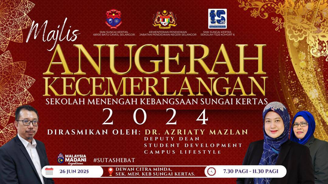 Majlis Anugerah Kecemerlangan Kurikulum Sutas 