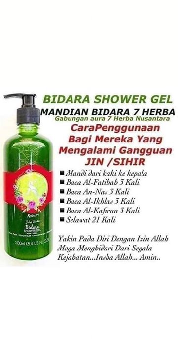 Formula Berasaskan Daun Bidara Aura 7 Herba Mandian 