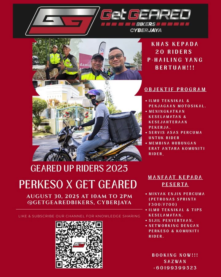Khas Kepada 20 Orang P-hailing Rider Yang Bertuah!!!  Khas Kepada 20 Orang P-hailing Rider Yang Bertuah!!!