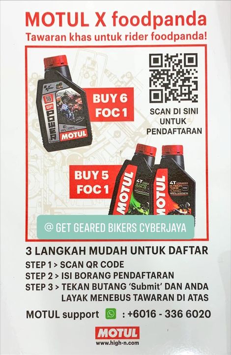 Motul X Foodpanda  