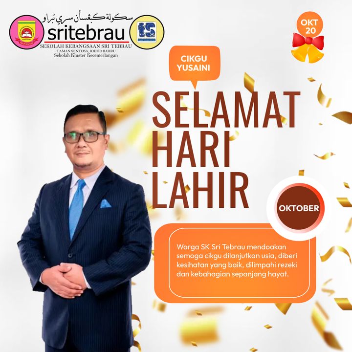 Selamat Hari Lahir Cikgu Yusaini 