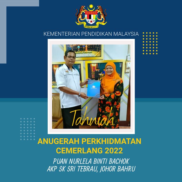 Tahniah Kepada Penerima Anugerah Perkhidmatan Cemerlang  Dan 