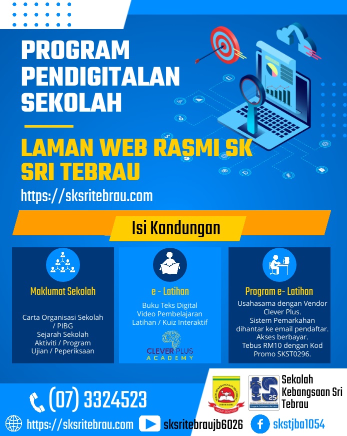 Laman Web Rasmi Sekolah Sk Sri Tebrau, Jb 