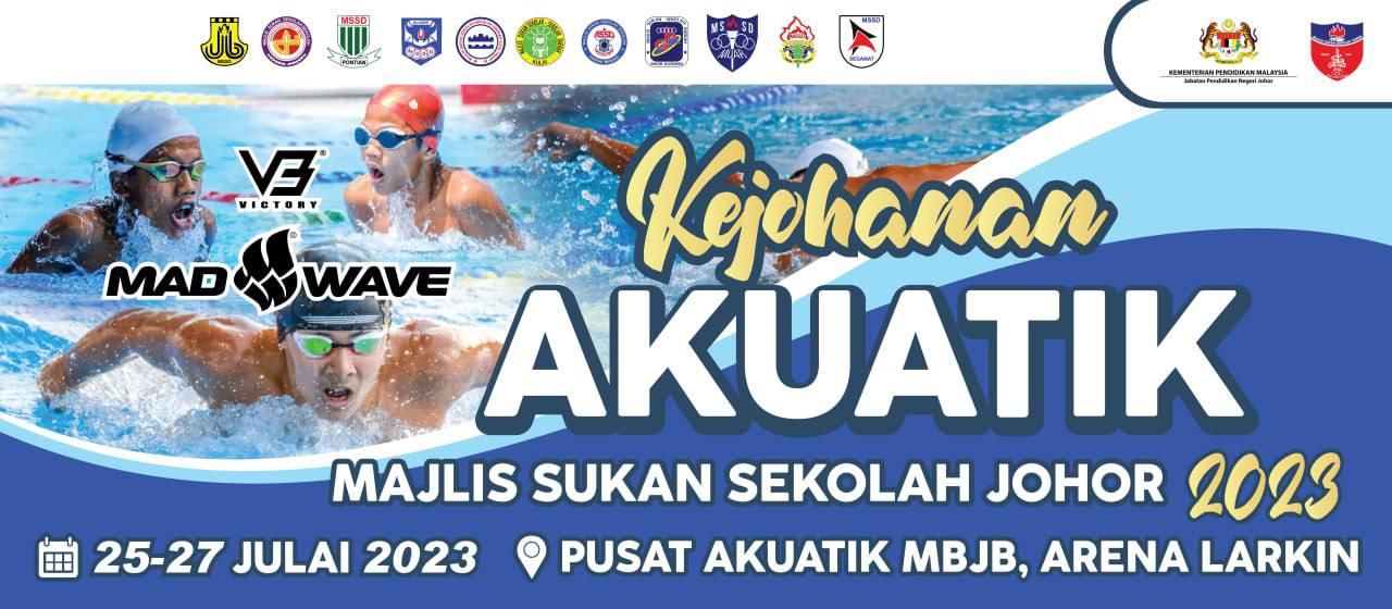 Kejohanan Akuatik Majlis Sukan Sekolah Negeri Johor 2023 