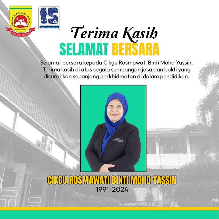 Selamat Bersara Cikgu Rosmawati Binti Mohd Yassin 