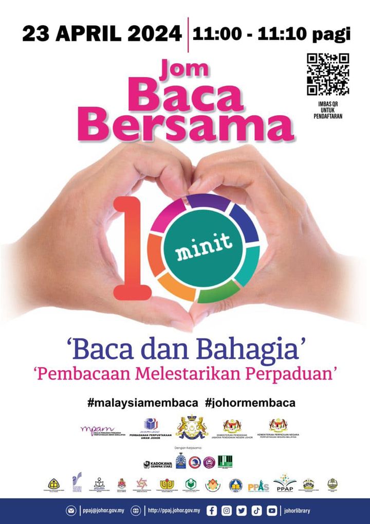 Program Membaca 10 Minit | 23 April | 