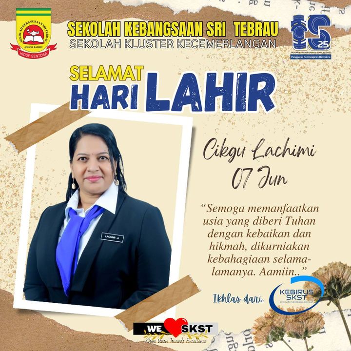 Selamat Hari Lahir Cikgu - June Team 