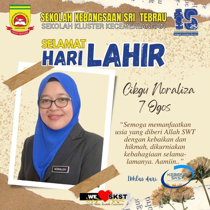 Selamat Hari Lahir Cikgu - August Team 