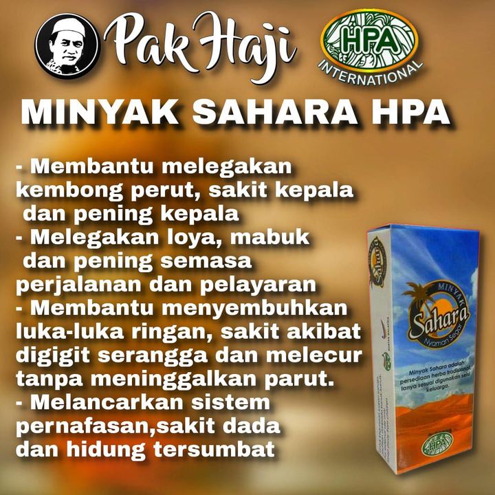 Minyak Sahara Hpa 