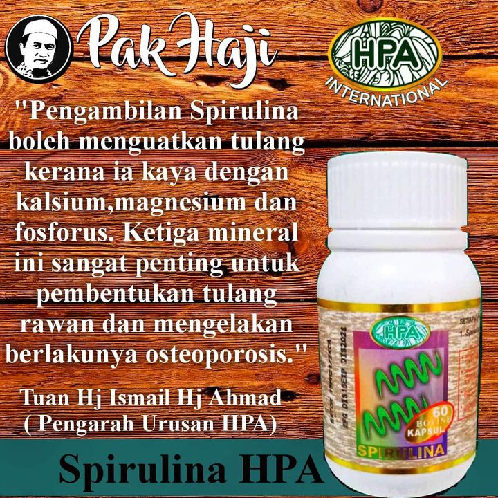 Produk Untuk Kekuatan Tulang Dan Mengelakkan Osteoporosis. 