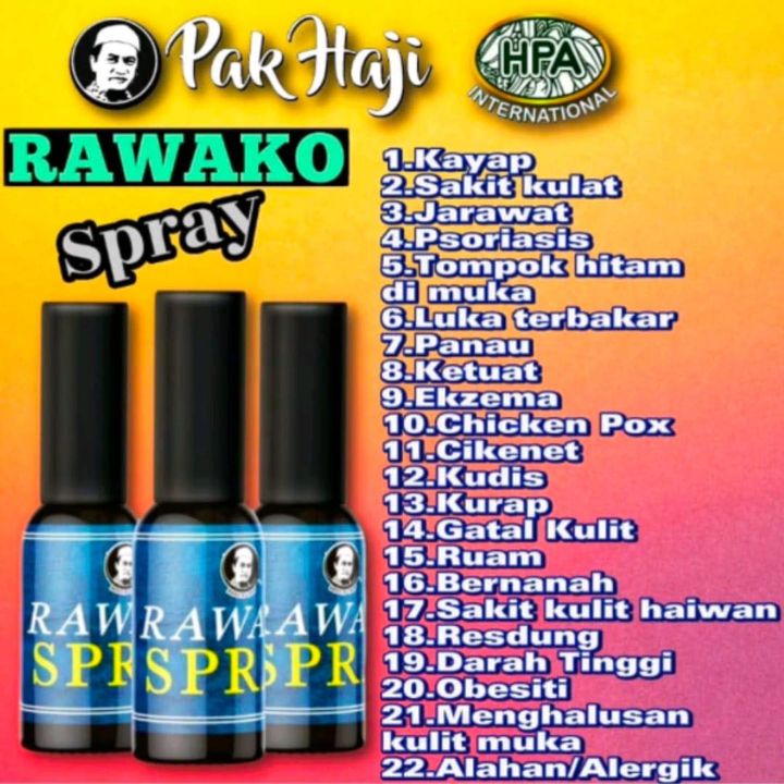 Khasiat Rawako Spray 