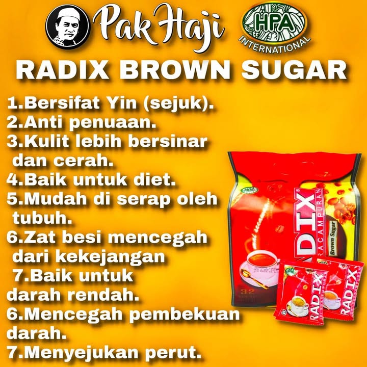 *kopi Radix Brown Sugar* 