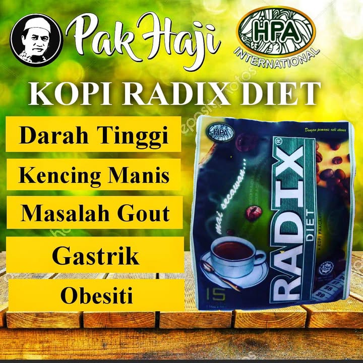 *kopi Radix Diet* 