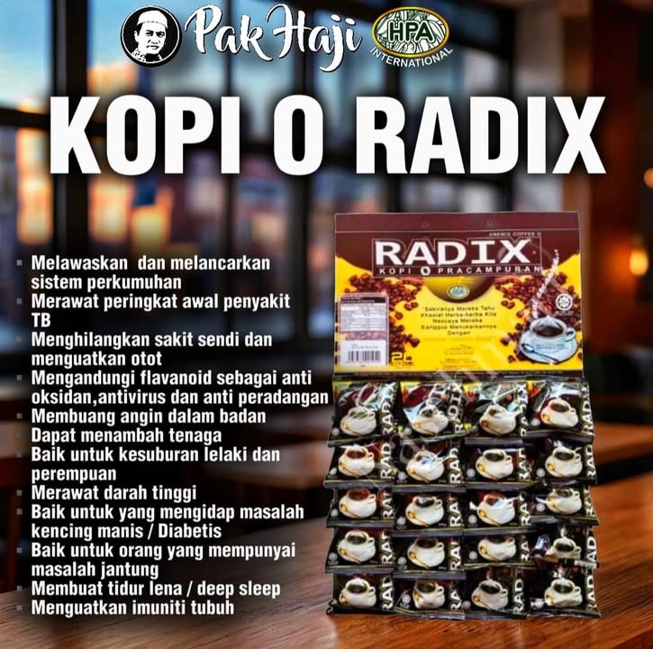*radix Kopi O* 