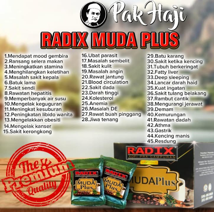 *kelebihan Radix Muda* 