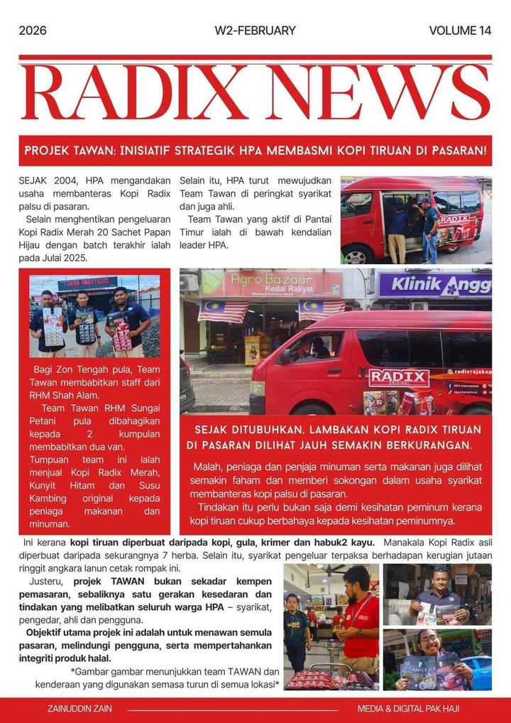 Pastikan Anda Mendapatkan Kopi Radix Dari Agen Dan 