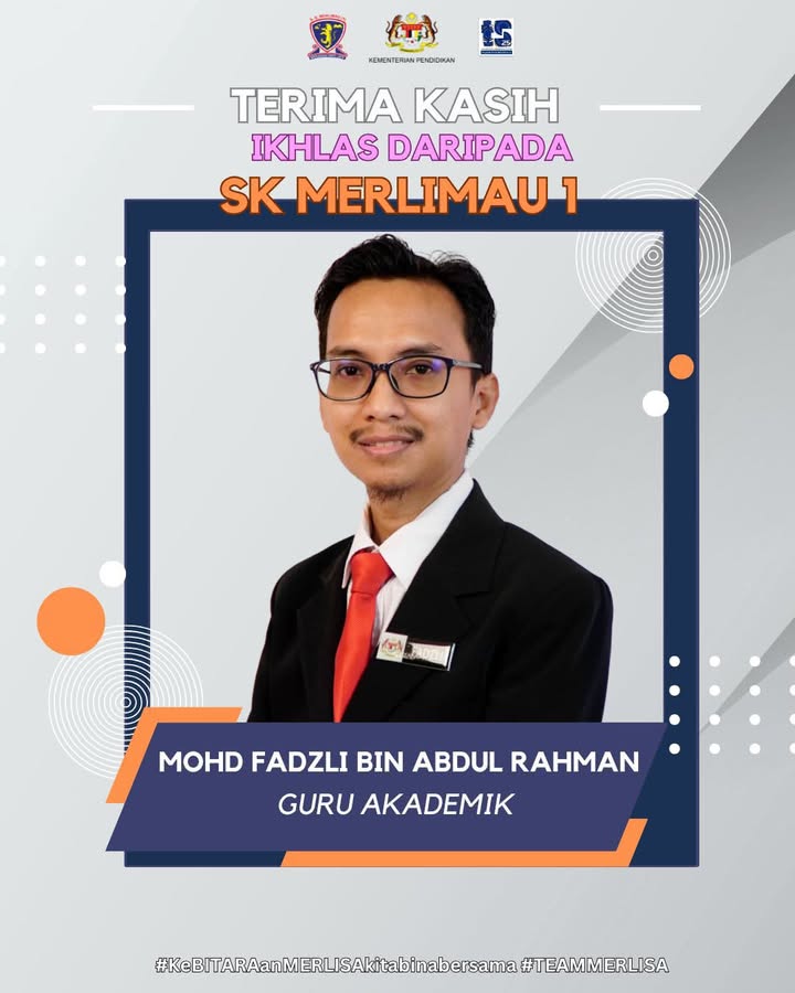 Terima Kasih Sir Fadzli Atas Jasa Dan Bakti 