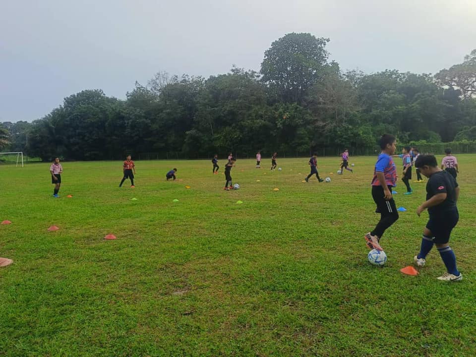 Latihan Waktu Cuti Sekolah Bagi Memantapkan Pasukan U10&u8 