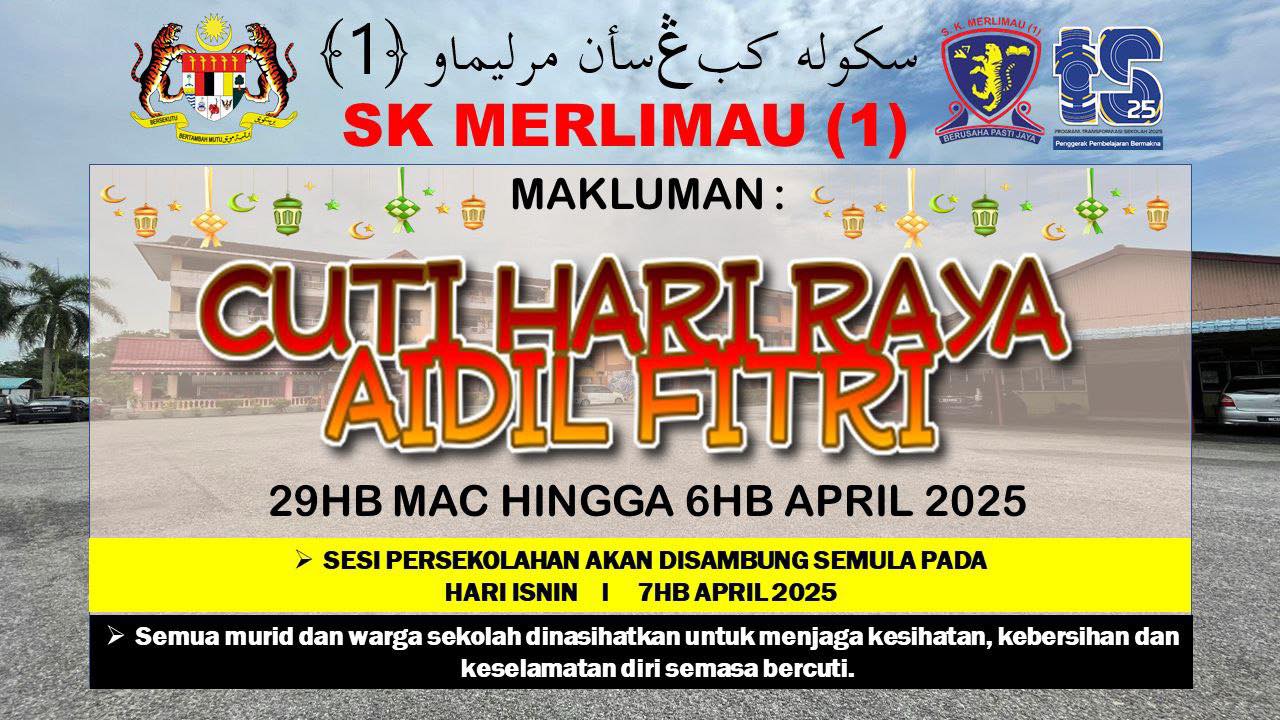 Pengumuman Raya!!! 