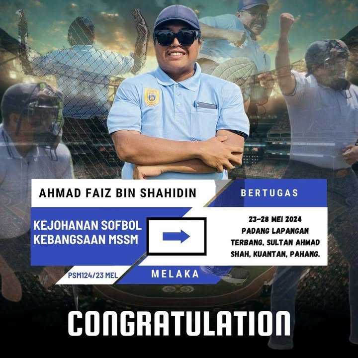 Tahniah Kepada Cikgu Ahmad Faiz Bin Shahidin Terpilih 
