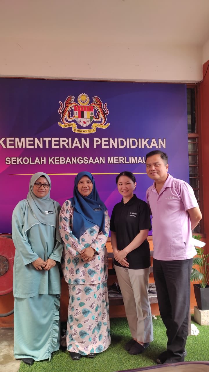 Lawatan Sosial Pegawai Yamaha Music (m) Ke Sk 