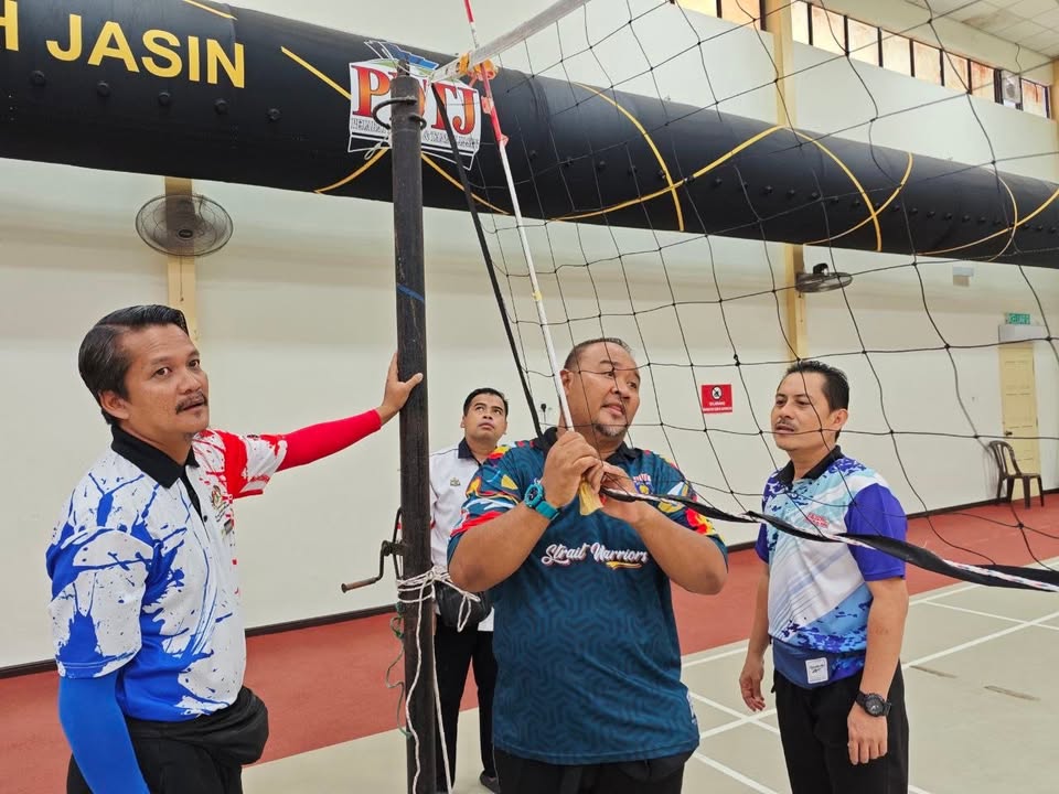 Persiapan Tempat Karnival Prasekolah Daerah Jasin 2025 (tarian 