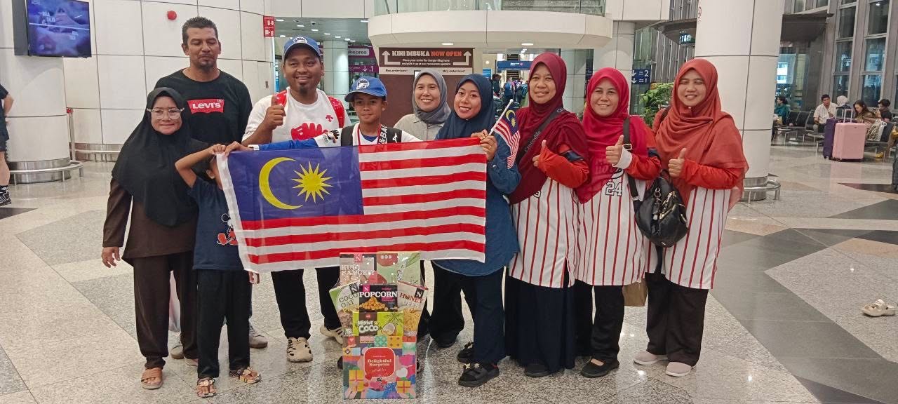 Tahniah Dan Selamat Pulang Ke Tanahair Kepada Adik 