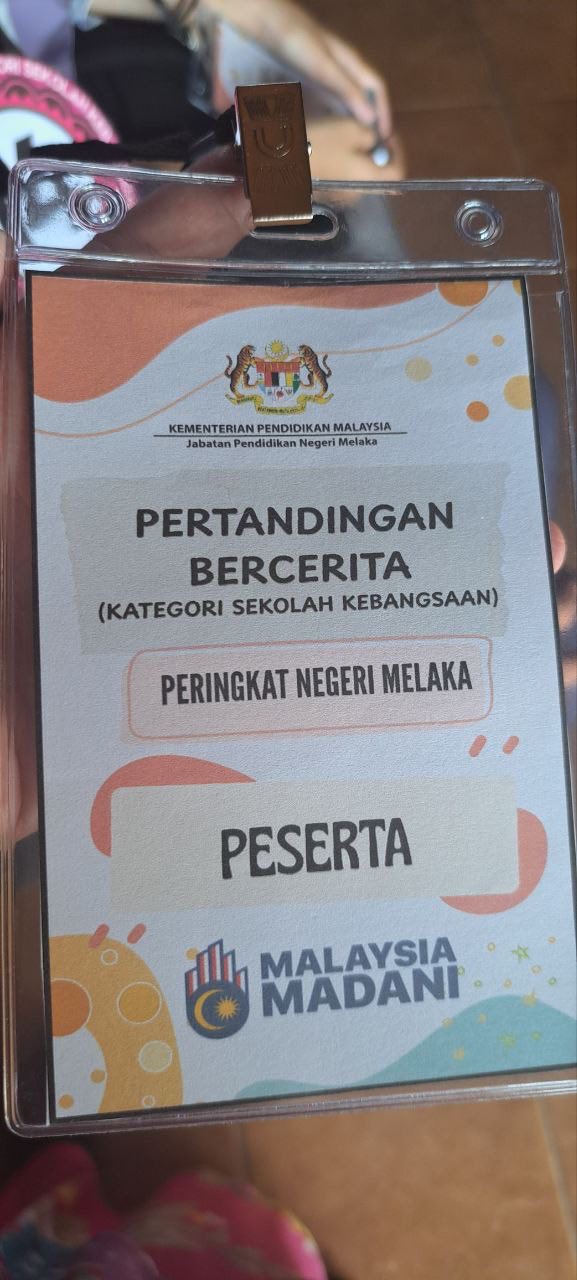 Pertandingan Bercerita Sekolah Rendah Peringkat Negeri Melaka 2025. 