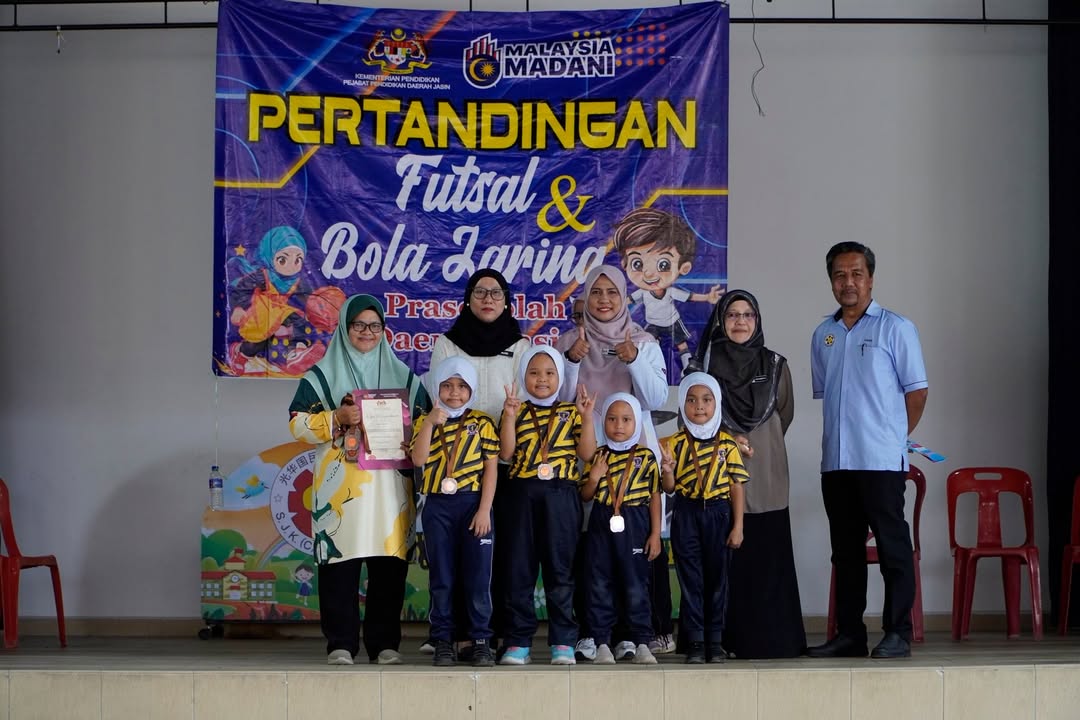 Pertandingan Bola Jaring Prasekolah Daerah Jasin 2025 