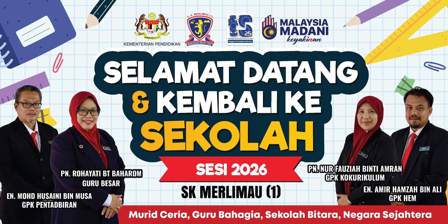 Selamat Datang & Kembali Ke Sekolah 