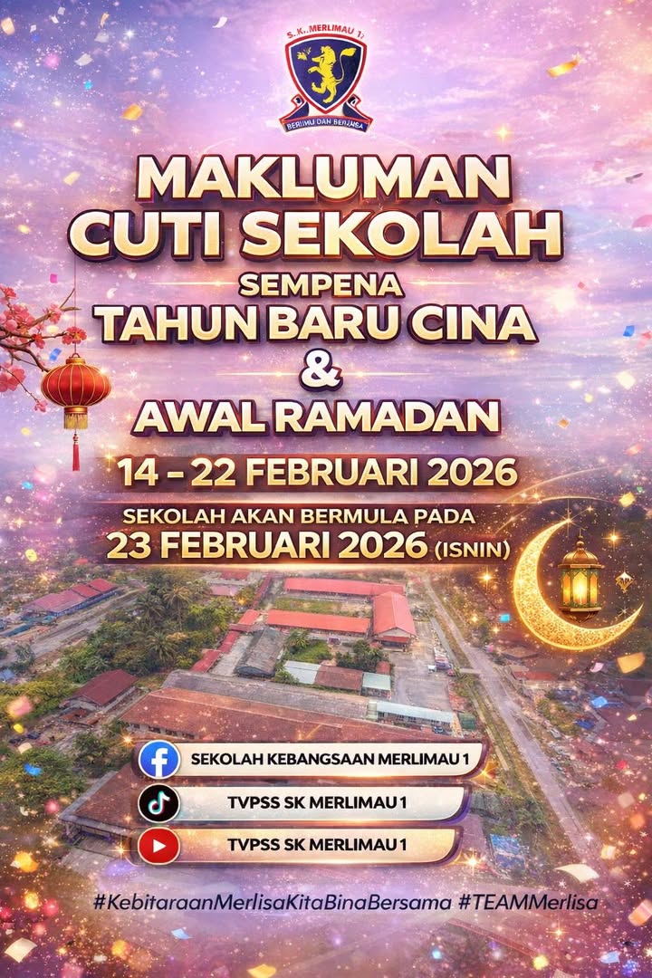 Selamat Bercuti Dan Selamat Menyambut Bulan Ramadan Ikhlas 