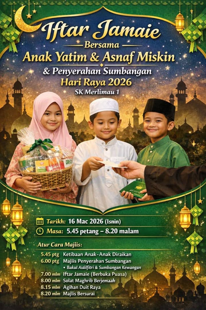 Iftar Jamaie Bersama Anak Yatim Dan Asnaf 2026 