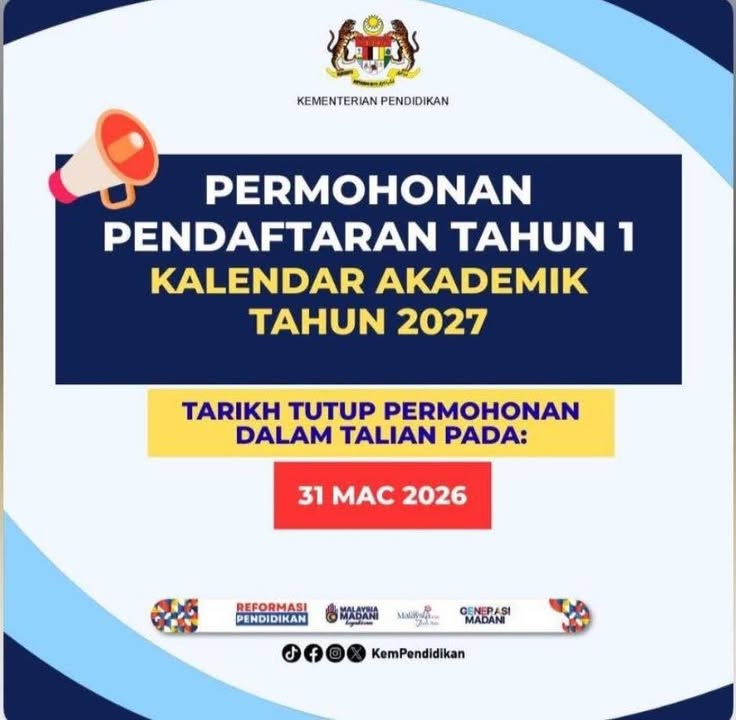 Untuk Makluman Ibu Bapa 