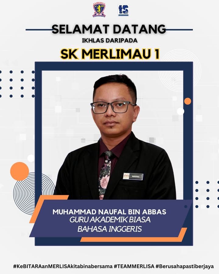 Pihak Merlisa Ingin Mengucapkan Selamat Datang Kepada Cikgu 