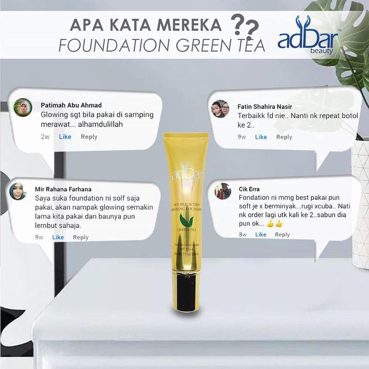 Jom Kita Baca,apa Kata Mereka Tentang Foundation Greentea? 