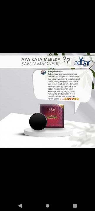 Apa Kata Mereka Tentang Sabun Magnetic? 