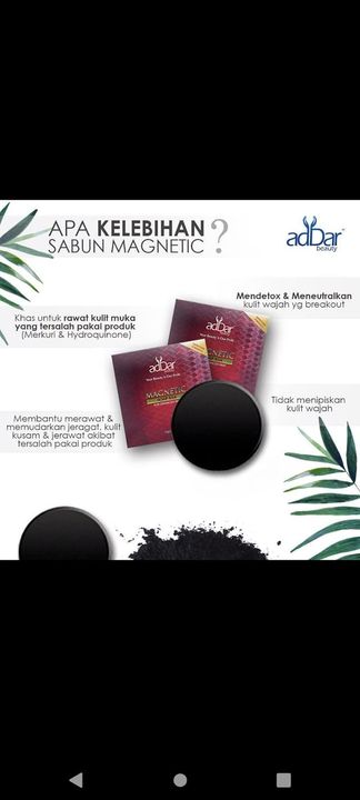 Apa Kelebihan Sabun Magnetic By Addar. Apa Kelebihan Sabun Magnetic By Addar.