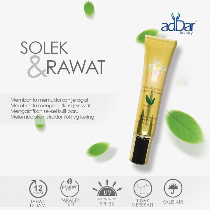 Foundation Greentea Memang Tak Sama Dengan Yang Lain..dah 
