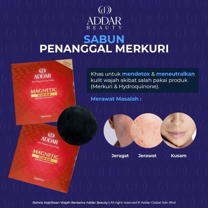 Kenapa Sabun Magnetic Di Panggil Penanggal Merkuri? Kenapa Sabun Magnetic Di Panggil Penanggal Merkuri?