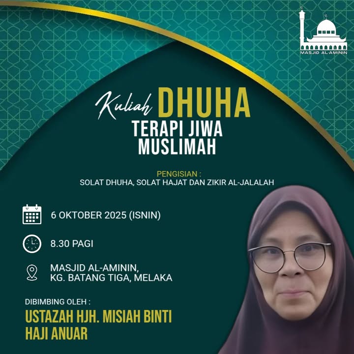 Kuliah Dhuha – Terapi Jiwa Muslimah 