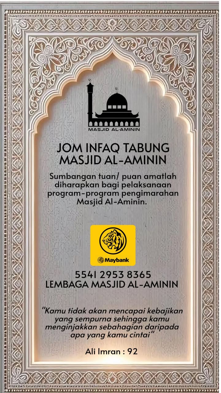 Jumaat Yang Mulia, Hari Terbaik Untuk Berinfaq 