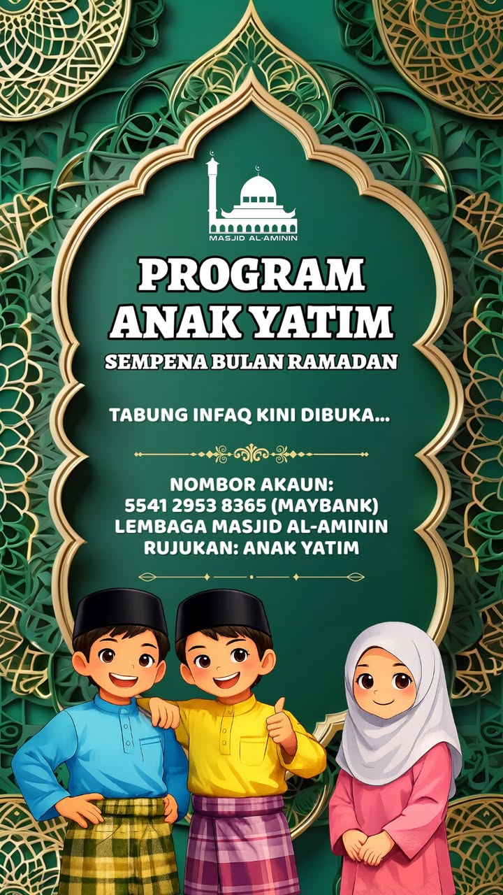 Program Anak Yatim Sempena Bulan Ramadan 